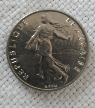 1/2 Franc 1977 - Francja 