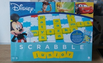 Mattel scrabble junior Disney Nowe