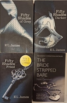 Fifty shades of Grey E L James 4 TOMY
