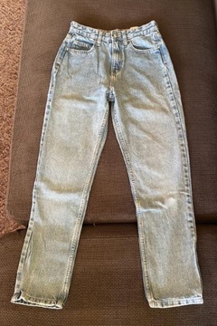 Spodnie jeansowe jeansy dżinsy xxs 32 mom fit 