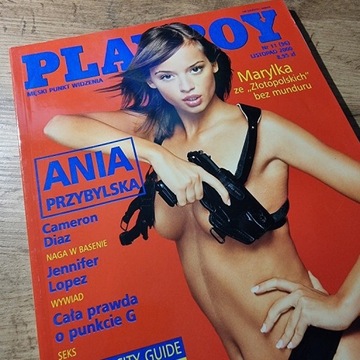 Playboy 11 (96) listopad 2000 - Ania Przybylska