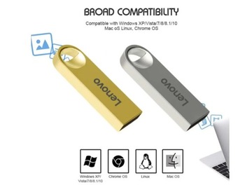 Pendrive Lenovo 2TB Usb 3.0 Metal przenośny dysk