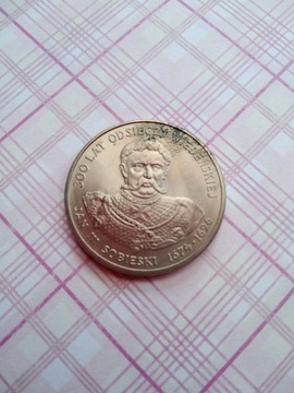 Moneta 50 zł Odsiecz Wiedeńska Sobieski 1983