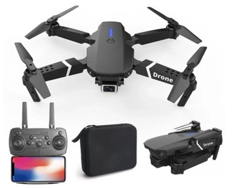 Profesjonalny dron E88 4K szerokokątny aparat HD 1080P WiFi FPV 