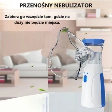 Przenośny Nebulizator dla Dzieci i Dorosłych!