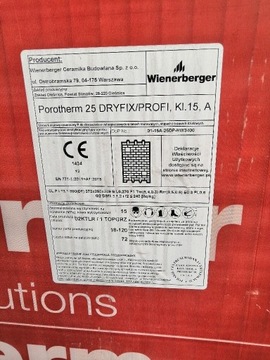 Porotherm Dryfix 25 P + W 