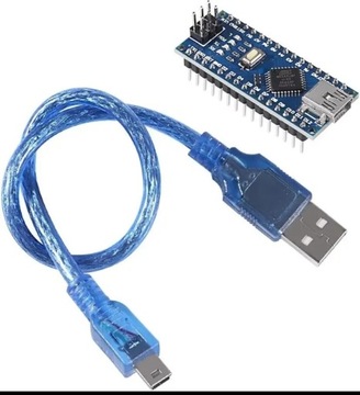 Klon Arduino Nano USB MINI - ATMEGA328P + kabelek USB 