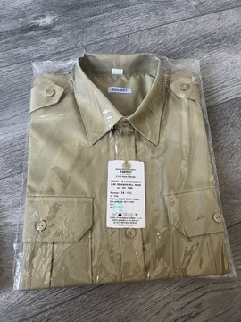 Koszulo-bluza oficerska krótki rękaw khaki 