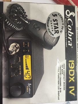 Cb radio cobra 19DX IV plus antena sirio ML145 na magnesie