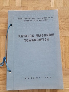 KATALOG WAGONÓW TOWAROWYCH 1973