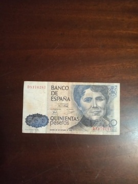 Hiszpania 500 pesetas 1979