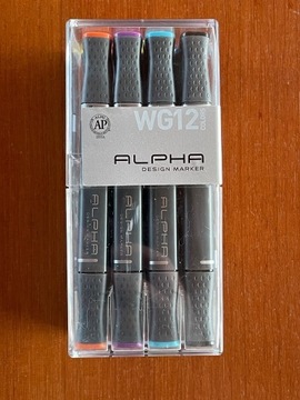 Pisaki markery dwustronne ALPHA WG12 colors