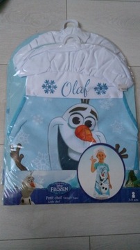 Fartuch Zestaw kuchenny Frozen Olaf + czapka kucharz