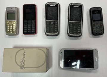 Nokia 1110i 1208 RM944 Samsung G361F C3350