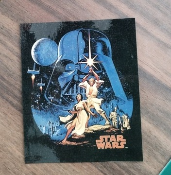 9,5x8cm naklejka Star Wars vintage