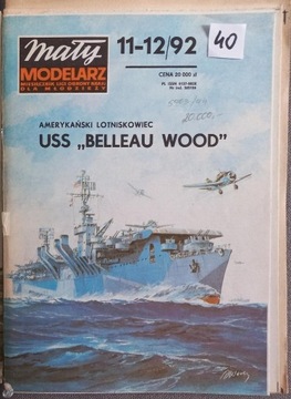MM 11-12/1992 Lotniskowiec USS Belleau Wood