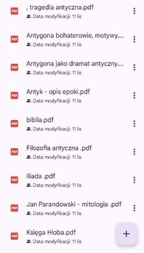 Notatki Antyk i Biblia - matura