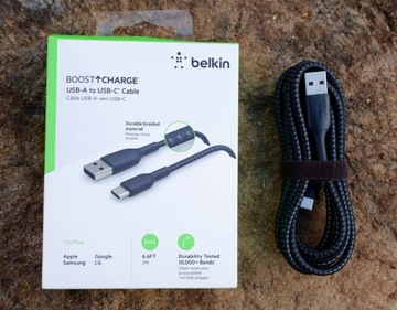 Kabel Belkin USB-A to USB-C 200 cm 12W