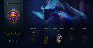 League of Legends konto 50lvl Wiele Bohaterów EUNE