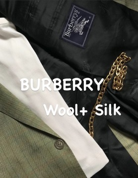 Marynarka Burberry welna jedwab loro piana zegna