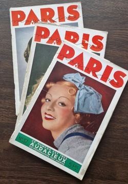 Paris magazine, czasopismo z lat 30-tych XX w.