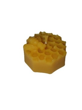 Świeca pszczoła plaster miodu z wosku pszczelego 