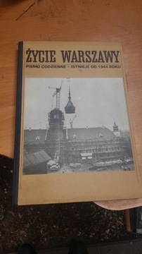 Zycie Warszawy wydanie książkowe retro 