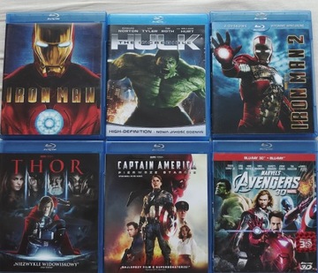 Kolekcja Marvel (25 filmów Blu-ray)