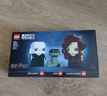 Lego BrickHeadz 40496 Voldemort Nagini i Bellatrix