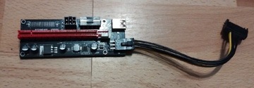 Riser PCI-E 1x-16x SATA 6-PIN 009s