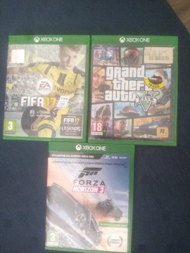 Forza Horizon 3, FIFA 17 gry na Xobox One