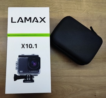 Kamera sportowa Lamax X10.1 - bogaty zestaw
