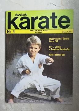 Świat Karate 1 magazyn sztuk walki z PRL