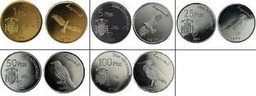 WYSPY CHAFARINAS komplet monet obiegowych
