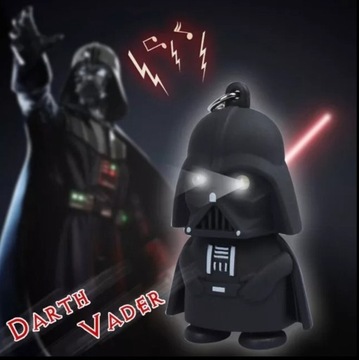 Brelok DARTH VADER Gwiezdne Wojny LED DŹWIĘK