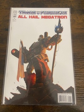 Transformers Spotlight All Hail Megatron - IDW Cover A
