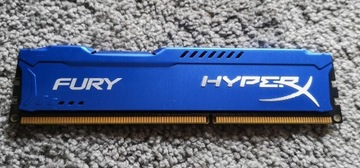Pamięć HyperX, DDR3, 4 GB,1600MHz, CL10