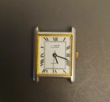 zegarek mast de Cartier opis wymiana 
