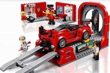 LEGO 75882 Speed Champions Ferrari FXX K i centrum techniczne