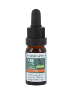 Holland & Barrett Olejek CBD 10% 10ml Oryginalny