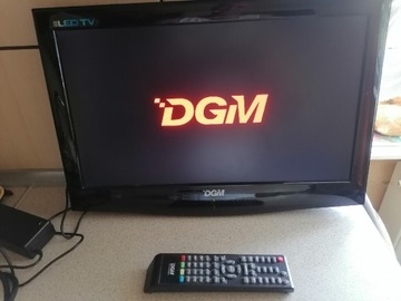TV LED DGM 19cali USB 2xHDMI VGA COAX PCAudio itp.