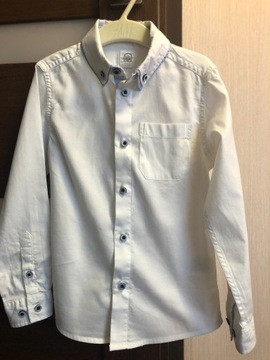Elegancka biała koszula COOL CLUB Smyk116 jak NOWA