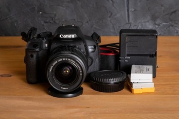 Sprzedam Canon EOS 700D + obiektyw CANON EFS 18-50 II