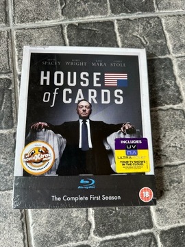 House of Cards sezon 1 Blu-ray