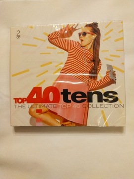 CD TENS  TOP 40 COLLECTION   2xCD FOLIA 