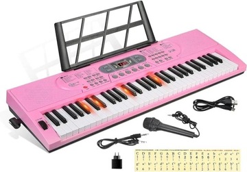 Hricane Elektryczny Keyboard Pianino 61klawiszy 