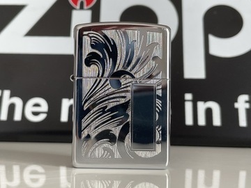 Zapalniczka Zippo 2006 Scrolled Design piękny stan