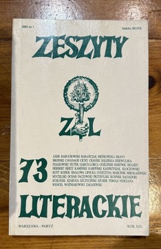 Zeszyty literackie 73