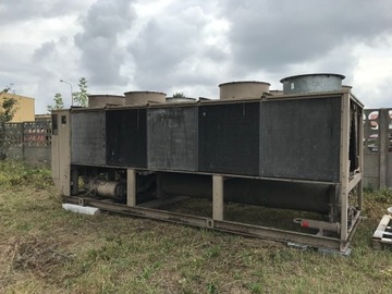 Agregat wody lodowej TRANE Chiller 481kW stan igła