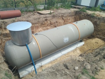 Zbiornik na gaz płynny LPG 6400L podziemny